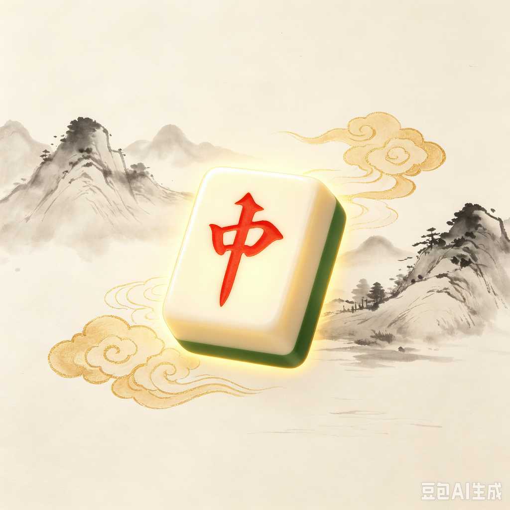 scratch resistant print mahjong set